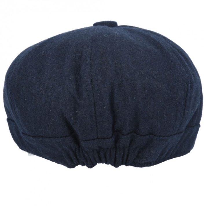 Newsboy 8 Panel Cap Navy Blue