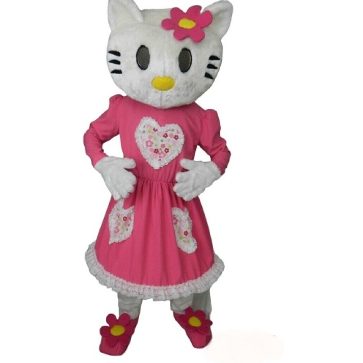 Professional Kitty Cat Mascot Costume
