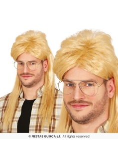 Mullet Wig Blonde 48125