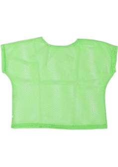 Neon Mesh Top Green