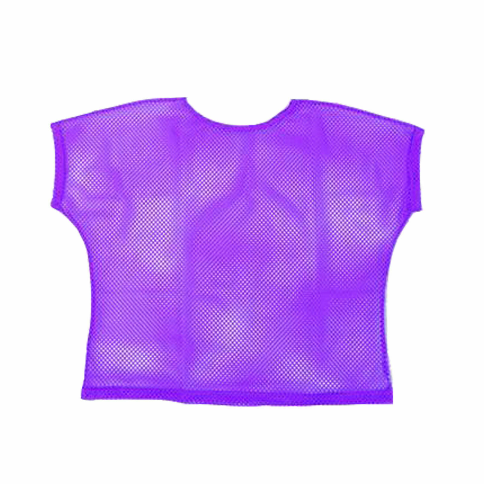 Neon Purple Mesh Top