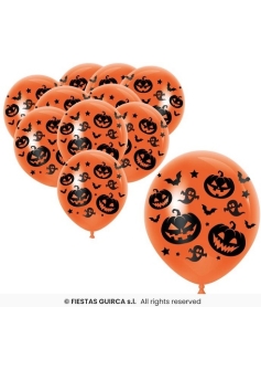 Orange Pumpkin Balloons FG 31504