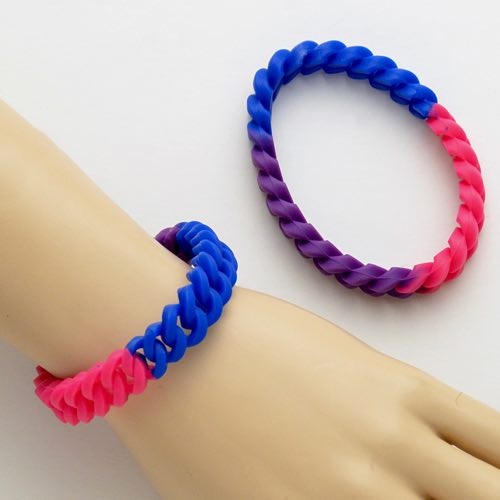 Bisexual Rubber Bracelet
