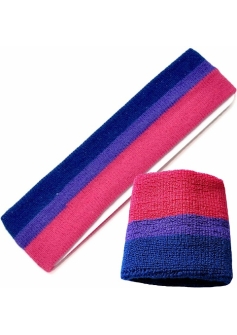 PFS Bisexual Sweatband Set