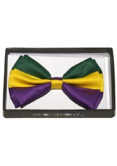 PFS Mardi gras bow tie