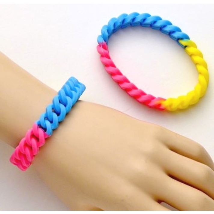 Pansexual Rubber Bracelet