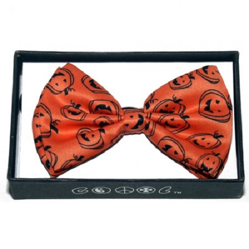 Pumpkin Pre-Tied Bow Tie
