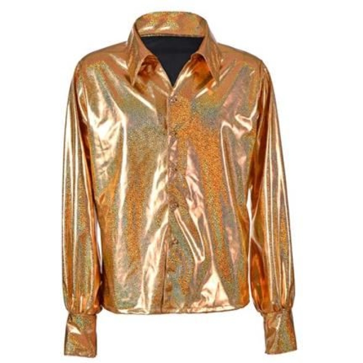 Gold Metallic Shirt