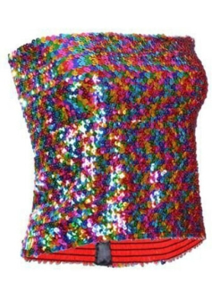 PSW Sequin Top Multicoloured
