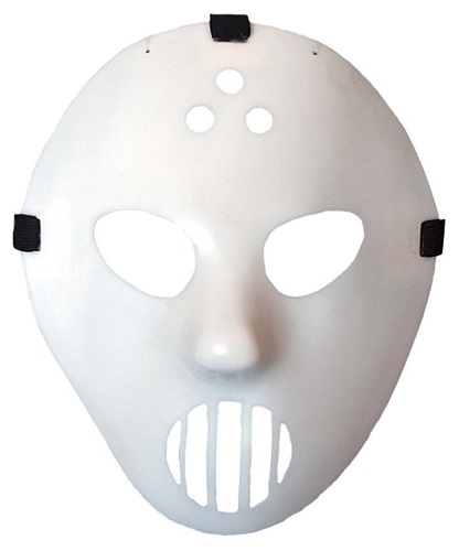 Glow In The Dark White Hockey Mask