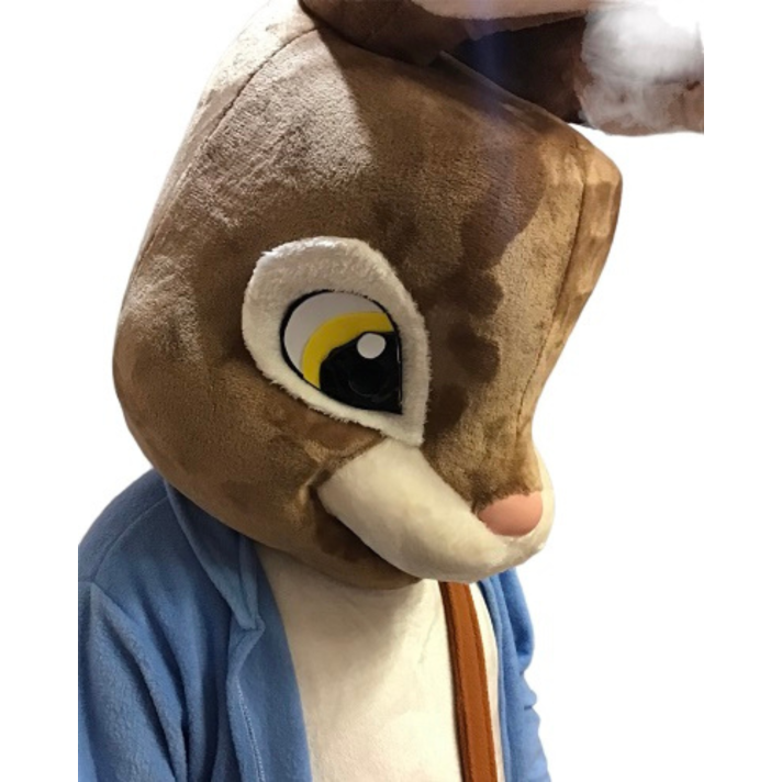 Professional Brown Rabbit Mascot Costume