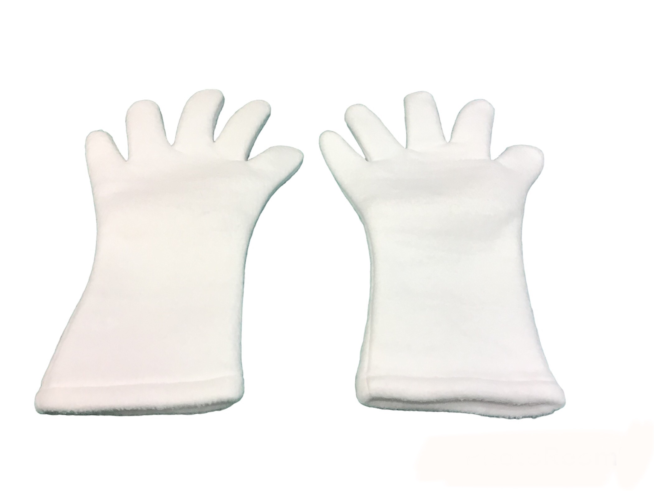 Professional Naughty Elf White Gloves