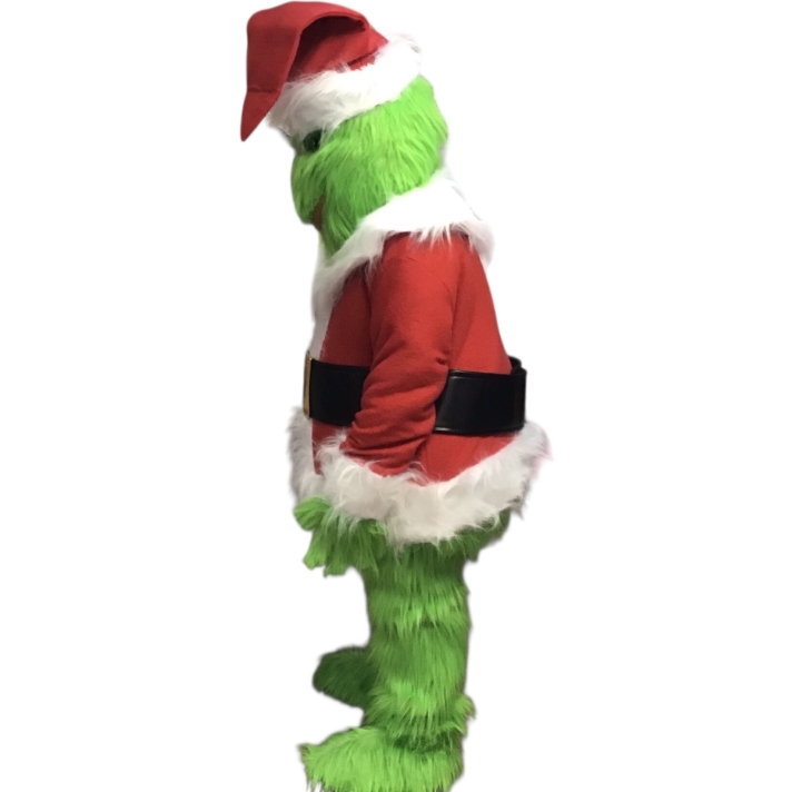 Professional Santa Grinch Mascot Costume