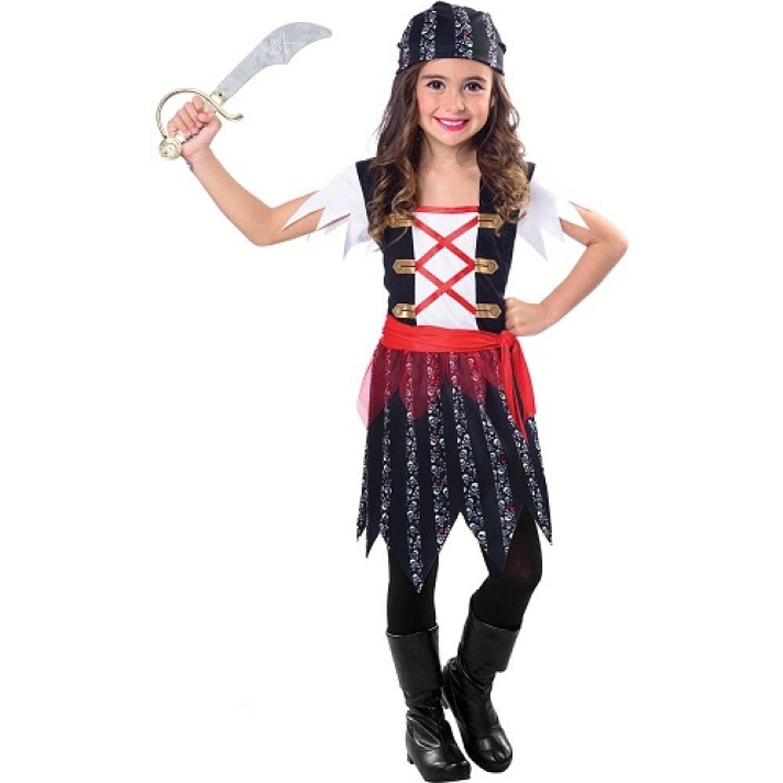 Pirate Cutie Girls Costume