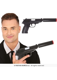 Pistol With Silencer 27025