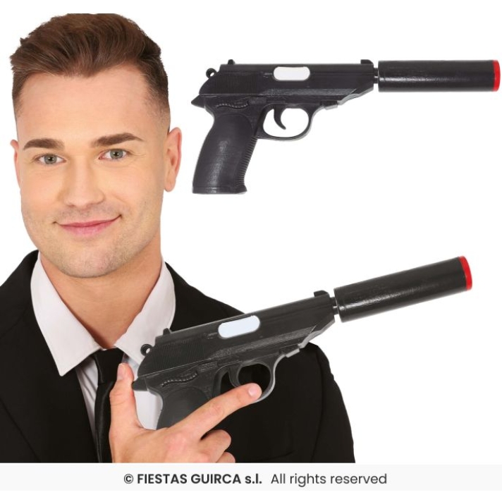 Pistol With Silencer