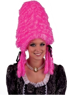 Pompadour Wig Pink Standard Espa
