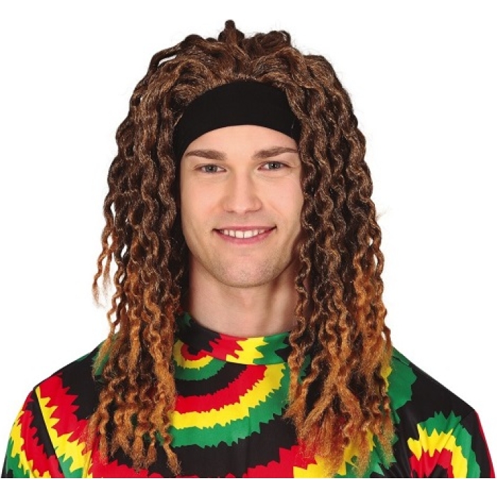 Brown Rasta Dreadlock Wig