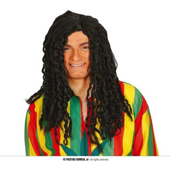 Black Rasta Dreadlock Wig