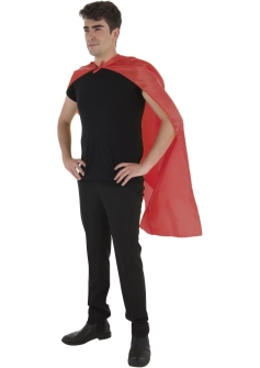 Red Superhero Cape Man