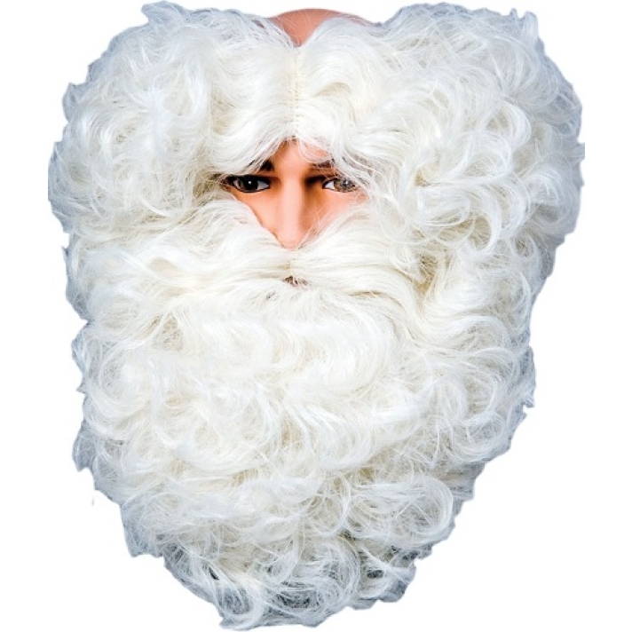 Santa Claus Beard And Headband Set