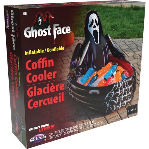 Ghost Face Inflatable Coffin Cooler