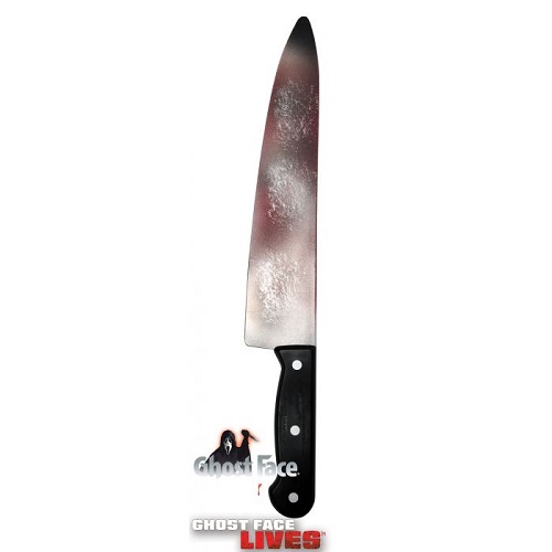 Scream Ghost Face Bloody Kitchen Knife
