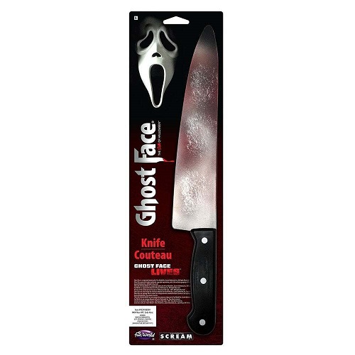 Scream Ghost Face Bloody Kitchen Knife