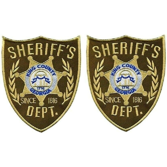 Kings County Sherrif Costume Patch