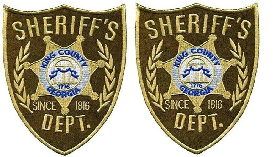 Kings County Sherrif Costume Patch