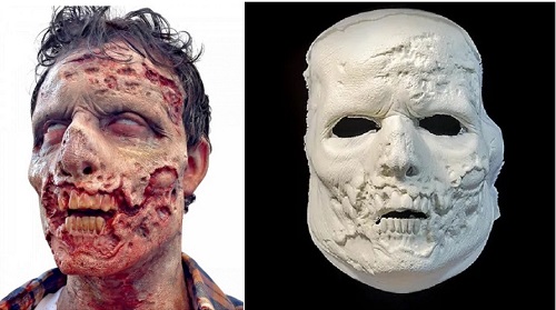 Woochie Stage 3 Zombie Foam Prosthetic