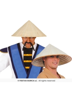 Straw Coolie Hat 13623