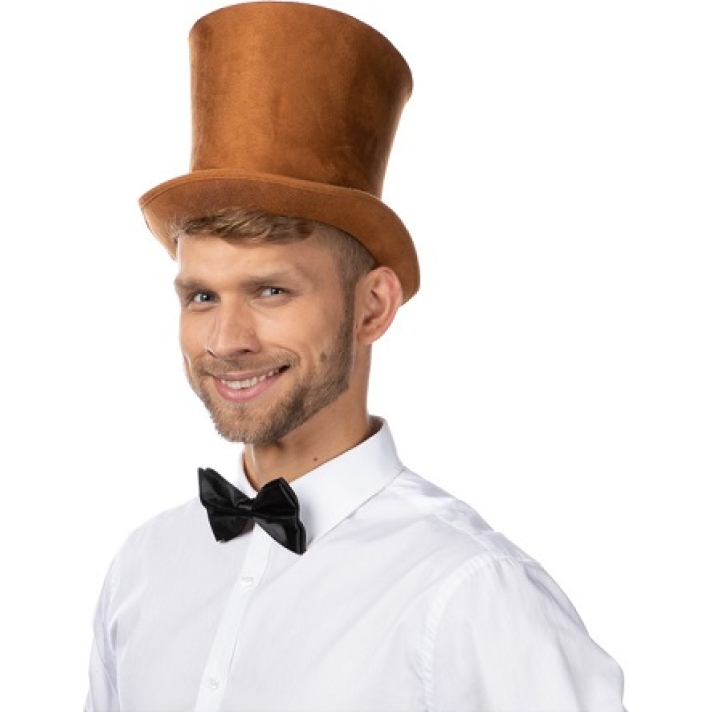 Bell Top Hat Brown