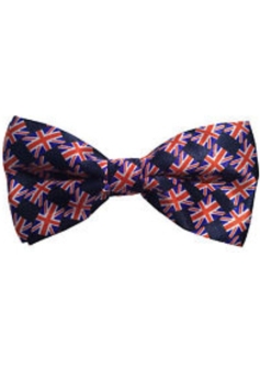 Stylex party Union Jack bow tie small flag ST9217