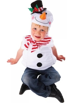 Toddler snowman Costume