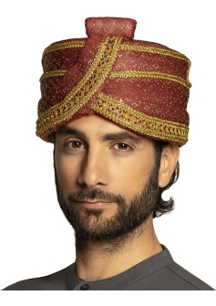 Turban Red Man