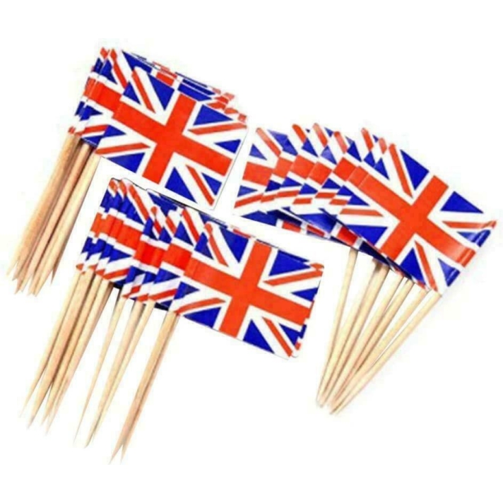 Union Jack Food Picks