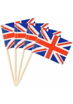 Union Jack Food Picks