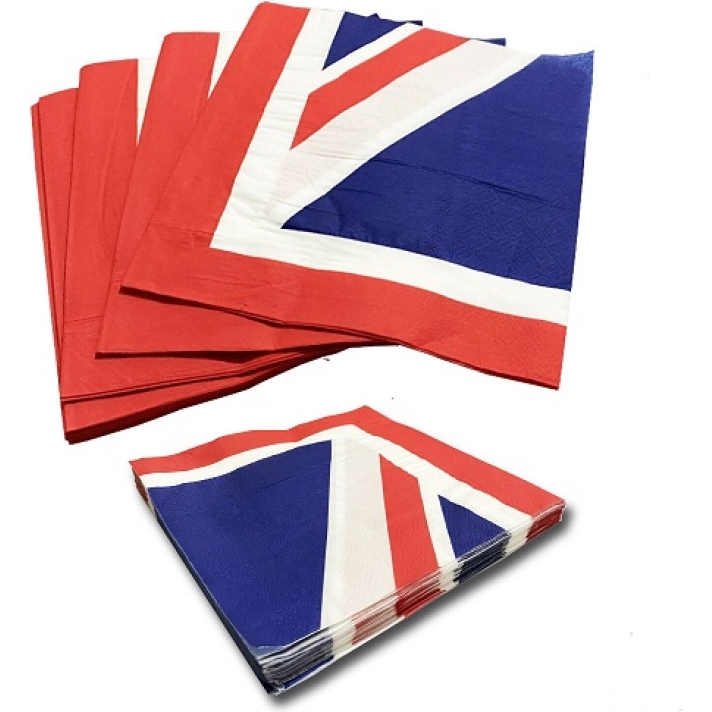 Union Jack Paper Napkins