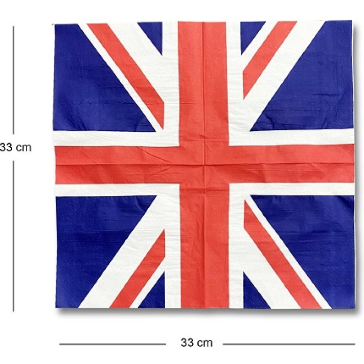 Union Jack Paper Napkins