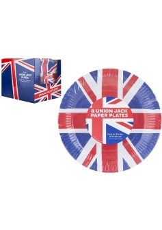 Union Jack Paper Plates 321021