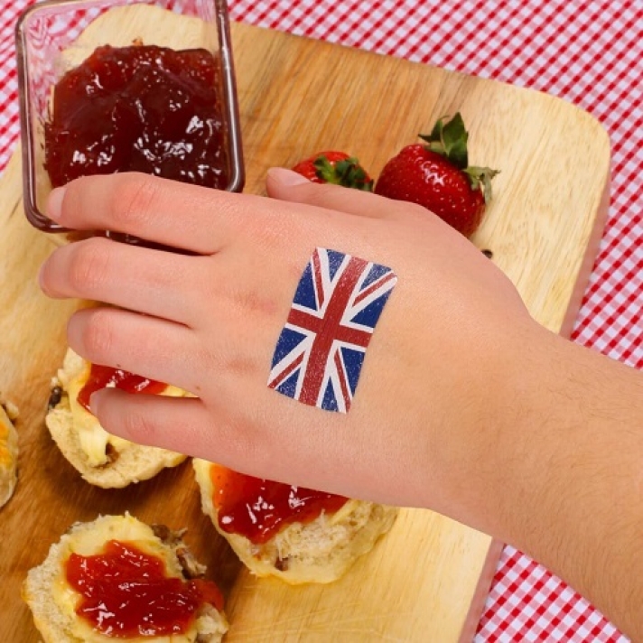 Union Jack Flag Tattoos