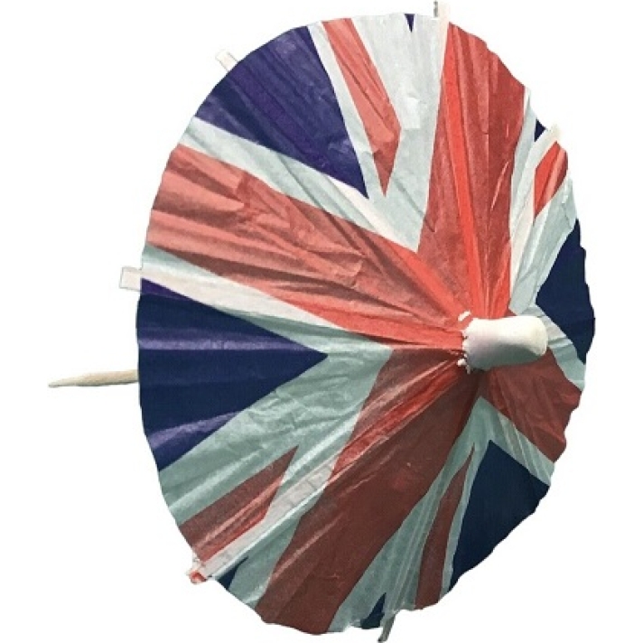 Union Jack Flag Cocktail Umbrellas