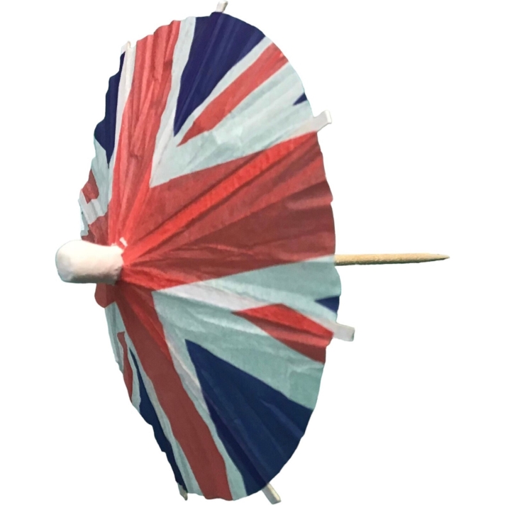 Union Jack Flag Cocktail Umbrellas