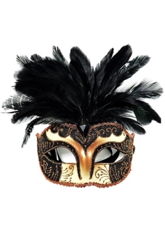 Venetian Eyemask Black Gold SP