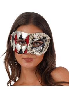 Venetian Mask Red Lady SP