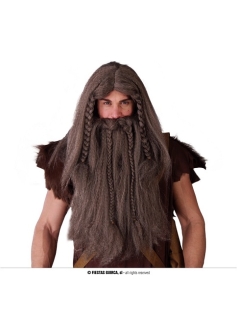 Viking Wig Beard Set 4809