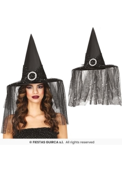 Witch Hat Veil Stars FG 13518