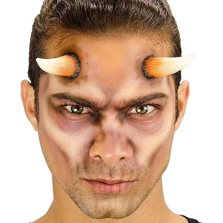 Woochie Demon Horns Foam Prosthetic Appliances