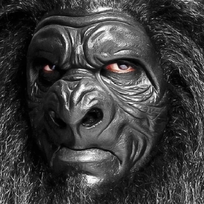 Woochie Mountain Gorilla Foam Prosthetic